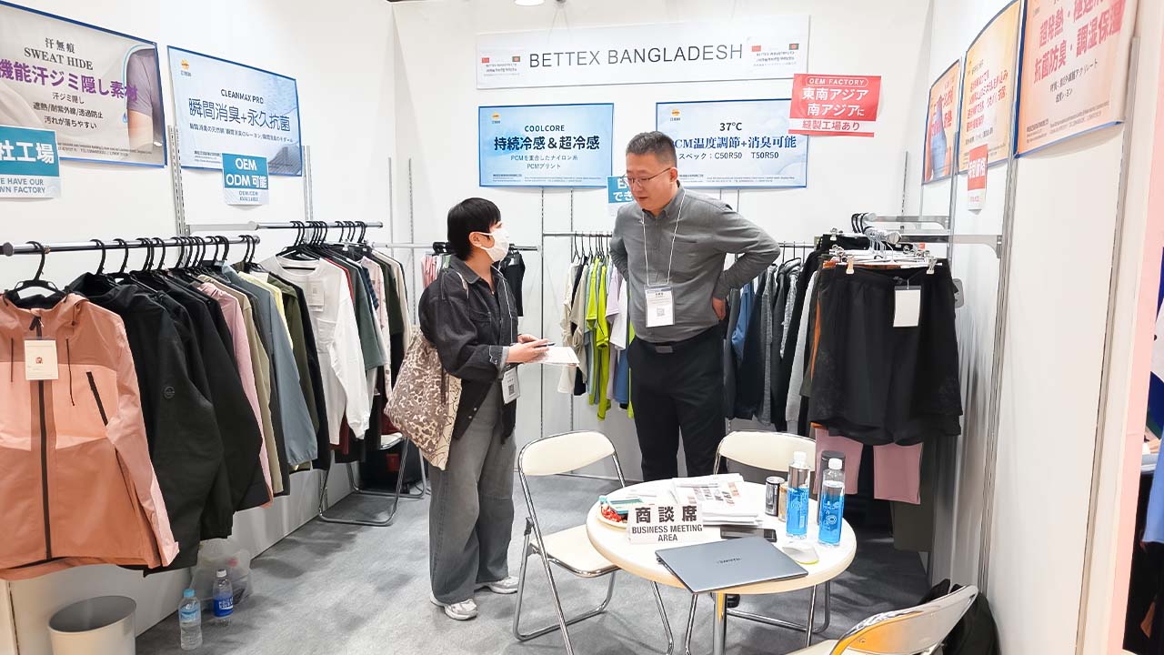 倍佳亮相东京时尚产业展，展示性能驱动型纺织技术