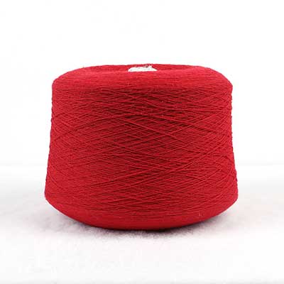 Regular Yarn 50%Acrylic 50%Recycled Polyester 1/28SNm Red